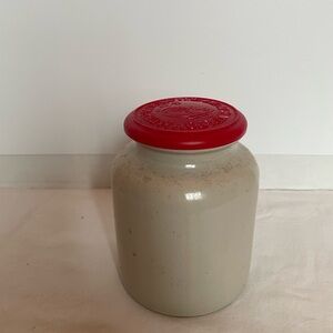 Vintage mustard jar